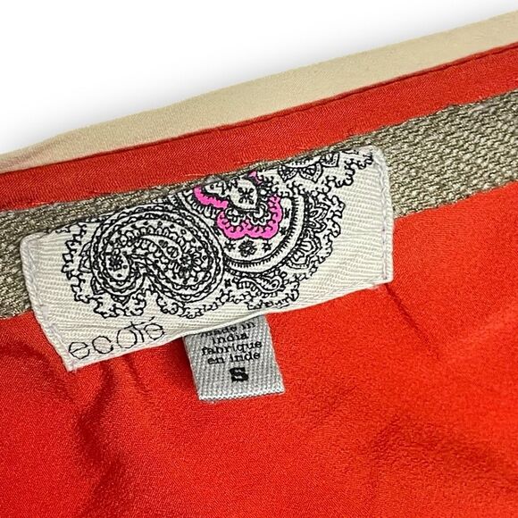 Urban Outfitters Ecote Lightweight V neck Orange Cami Tank Top Women’s Small - Picture 8 of 10